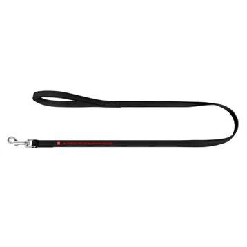 WAUDOG # I Love Hondenriem Leder Zwart 18 mm x 122 cm -35%! beschikbaar voor biedingen