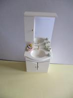 poppenhuis badkamermeubel met acc., Verzamelen, Poppenhuizen en Toebehoren, Ophalen of Verzenden, Zo goed als nieuw, Decoratie