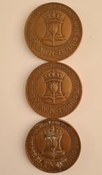 Drie vintage tennis medailles, Ophalen, Overige materialen