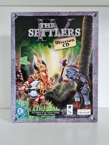 The Settlers IV Mission CD - PC Big Box beschikbaar voor biedingen