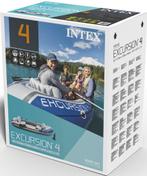 Intex 4 persoons Boot inclusief peddels & pomp 315x164x43 cm, Watersport en Boten, Ophalen, Met peddels, Drie personen of meer