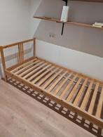 Ikea bed, Ophalen, 90 cm, Eenpersoons, Wit