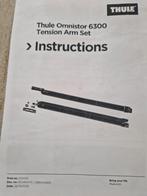 Thule omnistor 6300 Tension Arm Set, extra veiligheid., Caravans en Kamperen, Ophalen of Verzenden, Zo goed als nieuw