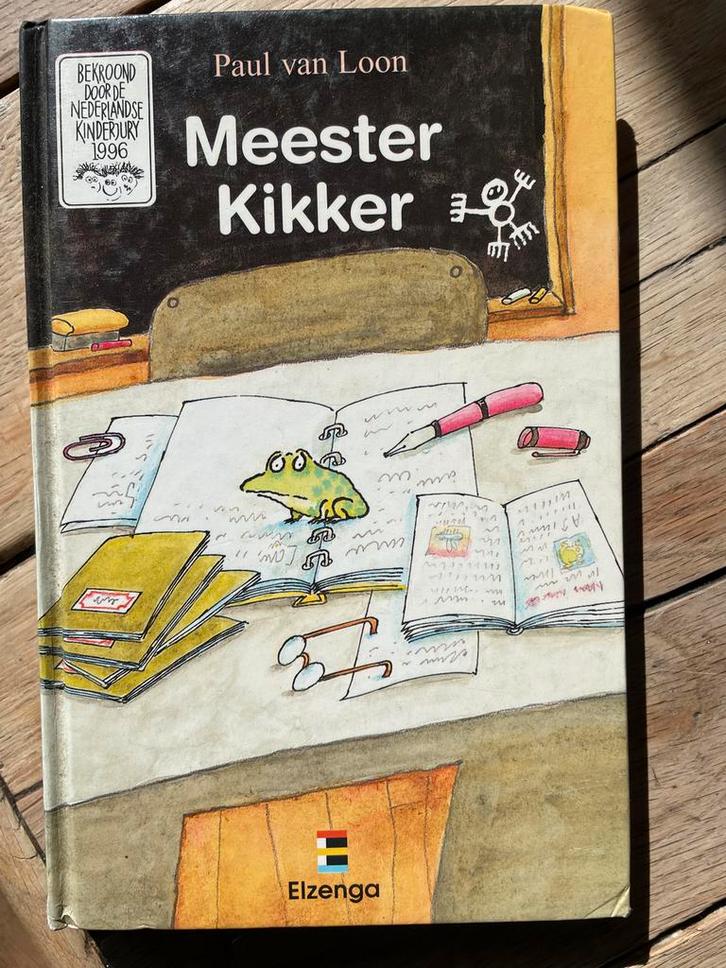 Meester Kikker - Paul van Loon, Boeken, Kinderboeken | Jeugd | onder 10 jaar, Gelezen, Sprookjes, Ophalen of Verzenden
