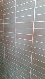 Palleta Zeegroen tegels 1.5m2, 6.5x26cm, Ophalen, Minder dan 20 cm, Minder dan 5 m², Wandtegels