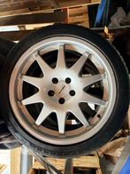 Heico 18' velgen met all season banden 235/40/18, Ophalen, 18 inch, Gebruikt, Banden en Velgen