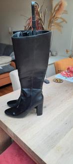 Zwarte Laarzen met XL Kuitwijdte, Hoge laarzen, Zwart, Ophalen of Verzenden, Onbekend