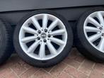 Org. 17 inch Mini Cooper styling 499 met all season banden, Ophalen, Mini Group, Gebruikt, Banden en Velgen