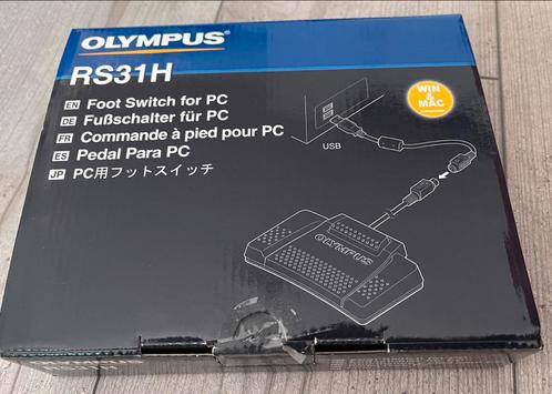 Olympus RS31H USB Voetpedaal 4 switches voor Laptop en Pc, Computers en Software, Overige Computers en Software, Zo goed als nieuw