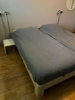 Auping Auronde wit 180x210 verstelbaar, Ophalen, Verstelbaar, Tweepersoons, Zo goed als nieuw