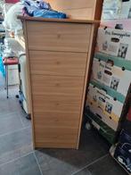 Ladenkast beuken fineer 6 lades, Huis en Inrichting, Kasten | Ladekasten, 5 laden of meer, Ophalen, Gebruikt, 25 tot 50 cm