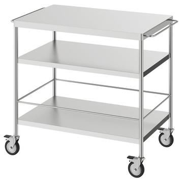 Ikea Flytta, roestvrijstalen trolley beschikbaar voor biedingen