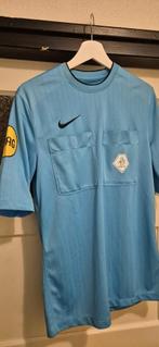 Blauw scheidsrechtersshirt KNVB Nike M, Nike, Ophalen of Verzenden, Zo goed als nieuw, Voetbal