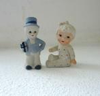 2 biscuit beeldjes, Verzamelen, Beelden en Beeldjes, Ophalen of Verzenden, Gebruikt, Overige typen