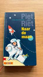 Martine Letterie - Naar de maan: Piet en Riet, Ophalen of Verzenden, Gelezen, Martine Letterie