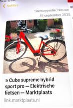 Suprème Hybride Comfort Pro 625 Rood Ebike, Ophalen of Verzenden, Zo goed als nieuw