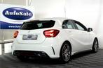 Mercedes-Benz A-Klasse 250 AMG Sport 218pk CARPLAY LEDER/ALC, Automaat, 15 km/l, Gebruikt, Zwart