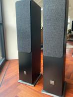 Dali Oberon 5 passieve speakers zwart, Zo goed als nieuw, 120 watt of meer, Front, Rear of Stereo speakers, Ophalen