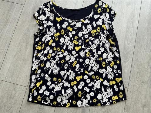 DAMES SHIRT MAAT 42 K.MOUWTJE. OPUS, Kleding | Dames, Tops, Zo goed als nieuw, Maat 42/44 (L), Zwart, Korte mouw, Ophalen of Verzenden