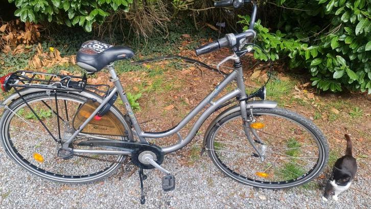 Mooie sparta Damesfiets 25 euro, Fietsen en Brommers, Fietsen | Dames | Damesfietsen, Gebruikt, Gazelle, Versnellingen, 53 tot 56 cm