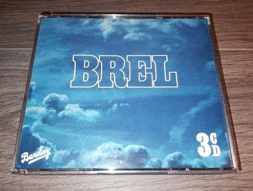 Jacques Brel ‎– Brel [3 CD], Cd's en Dvd's, Cd's | Wereldmuziek, Zo goed als nieuw, Overige soorten, Ophalen of Verzenden