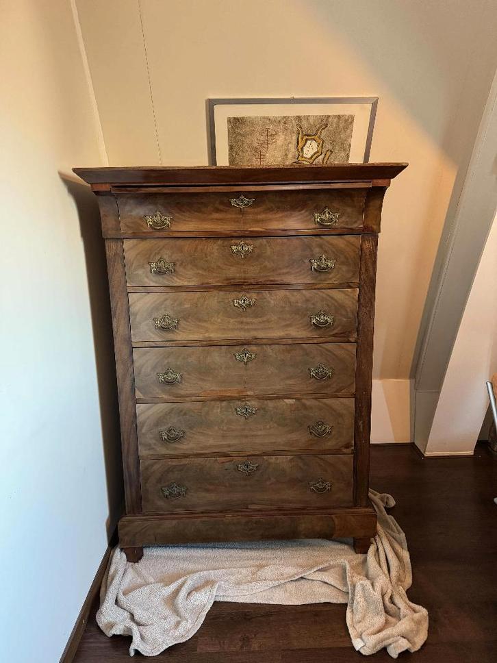 Biedermeier kast (semainier), Antiek en Kunst, Antiek | Meubels | Kasten, Ophalen