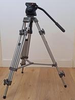 Videostatief Manfrotto 501HDV, Audio, Tv en Foto, Fotografie | Statieven en Balhoofden, Ophalen, Driepoot, Zo goed als nieuw, 150 tot 175 cm