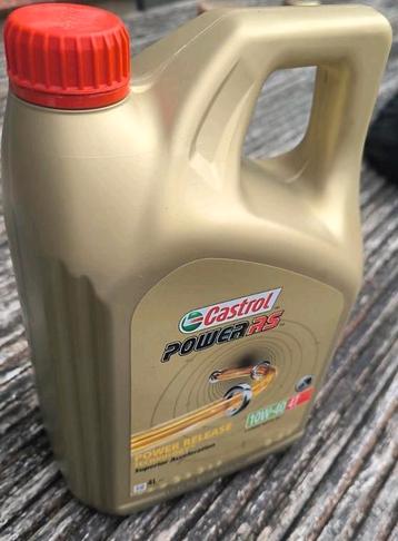 Castrol power RS 10w40 nieuw in verpakking 4 liter  beschikbaar voor biedingen