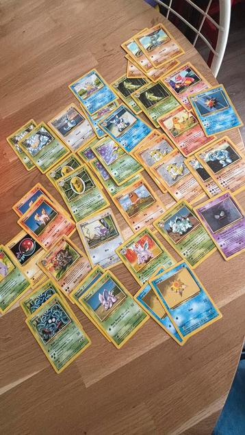 41 Base set / Jungle / Fosil / 2nd gen Pokemon kaarten beschikbaar voor biedingen