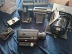 Vintage Camera Collectie met lamp, Ophalen of Verzenden, Gebruikt