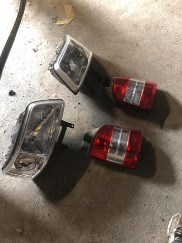 VW T5 Koplampen & Achterlichten Set 2009 beschikbaar voor biedingen