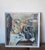 olieverf schilderij Veszi Tibor Hongarije., Ophalen