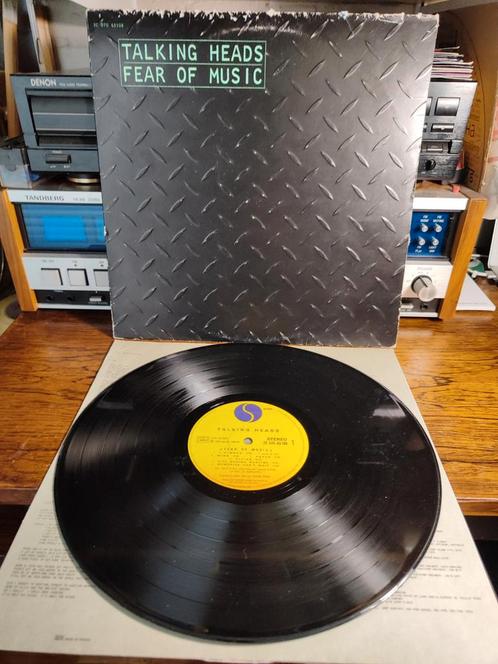 Talking Heads - Fear of Music LP (1979), Cd's en Dvd's, Vinyl | Rock, Gebruikt, Ophalen of Verzenden