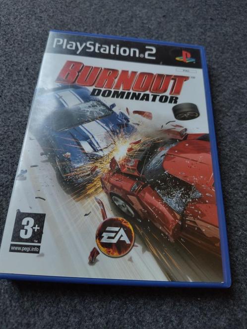 Burnout Dominator videogame, Spelcomputers en Games, Games | Sony PlayStation 2, Zo goed als nieuw, Racen en Vliegen, 3 spelers of meer