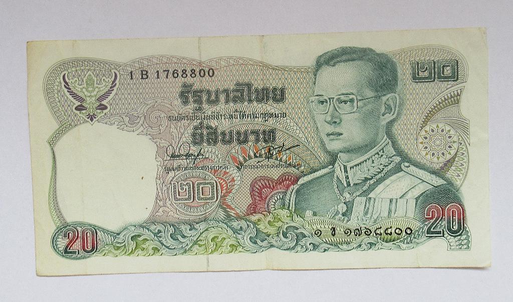 Thailand  20 Baht 1981, Postzegels en Munten, Bankbiljetten | Azië, Verzenden, Zuidoost-Azië
