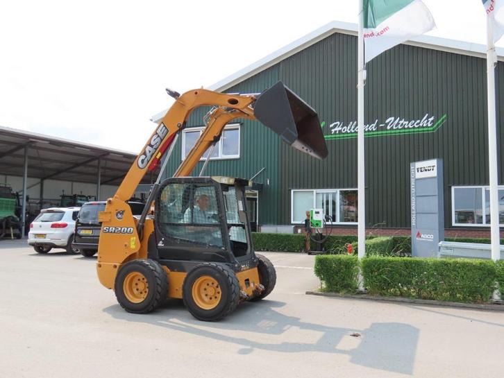 Case SR200 Schranklader, shovel, Zakelijke goederen, Agrarisch | Tractoren, 5000 tot 7500, Case IH, tot 80 Pk, Gebruikt, Ophalen