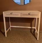 Bureau Zola webbing naturel 2 lades - nieuw 229,-, Ophalen, Minder dan 10 m²