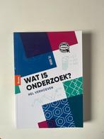 Wat is onderzoek - Nel Verhoeven, Overige vakken, Ophalen of Verzenden, Zo goed als nieuw, Nel Verhoeven