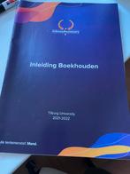 Samenvatting Inleiding Boekhouden Tilburg University, Ophalen of Verzenden, Beta, Zo goed als nieuw, WO