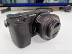 Sony Alpha A6400 4K + 16-50 mm f/3.5-5.6 OSS (NIEUWSTAAT), Audio, Tv en Foto, Fotocamera's Digitaal, Compact, Ophalen of Verzenden