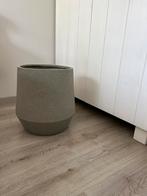 2 stuks bloempot Fione van Kwantum - taupe | nieuw, Kunststof, Rond, 40 tot 70 cm, Ophalen