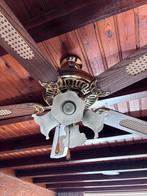 Plafondventilator met lamp, Ophalen, Gebruikt