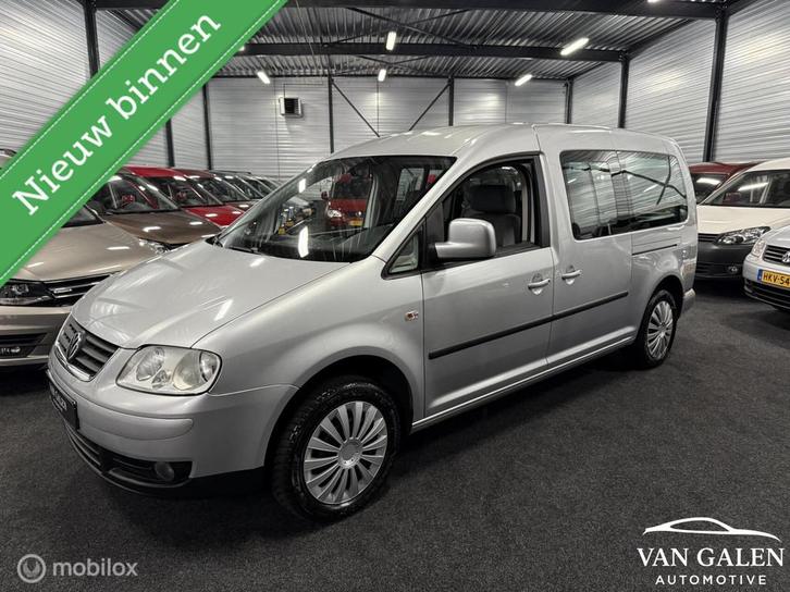 Volkswagen Caddy Maxi 1.6 Comfortline 7P Airco|Clima|APK, Auto's, Volkswagen, Bedrijf, Te koop, Caddy Maxi, ABS, Airbags, Airconditioning