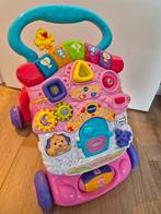 Loopwagentje vtech roze, Ophalen, Gebruikt
