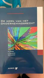 M.J. Kroeze - De kern van het ondernemingsrecht, Ophalen of Verzenden, Zo goed als nieuw, M.J. Kroeze