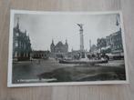 's Hertogenbosch 1950 Stationsplein, Ophalen of Verzenden, 1940 tot 1960, Gelopen, Noord-Brabant