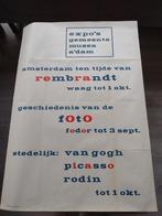 Stedelijk, Fodor, Waag.  Expo gemeente musea Amsterdam, Ophalen of Verzenden, Gebruikt, Rechthoekig Staand
