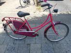 24 inch Omafiets - Roze, Fietsen en Brommers, 50 tot 53 cm, Ophalen, Gebruikt, Handrem