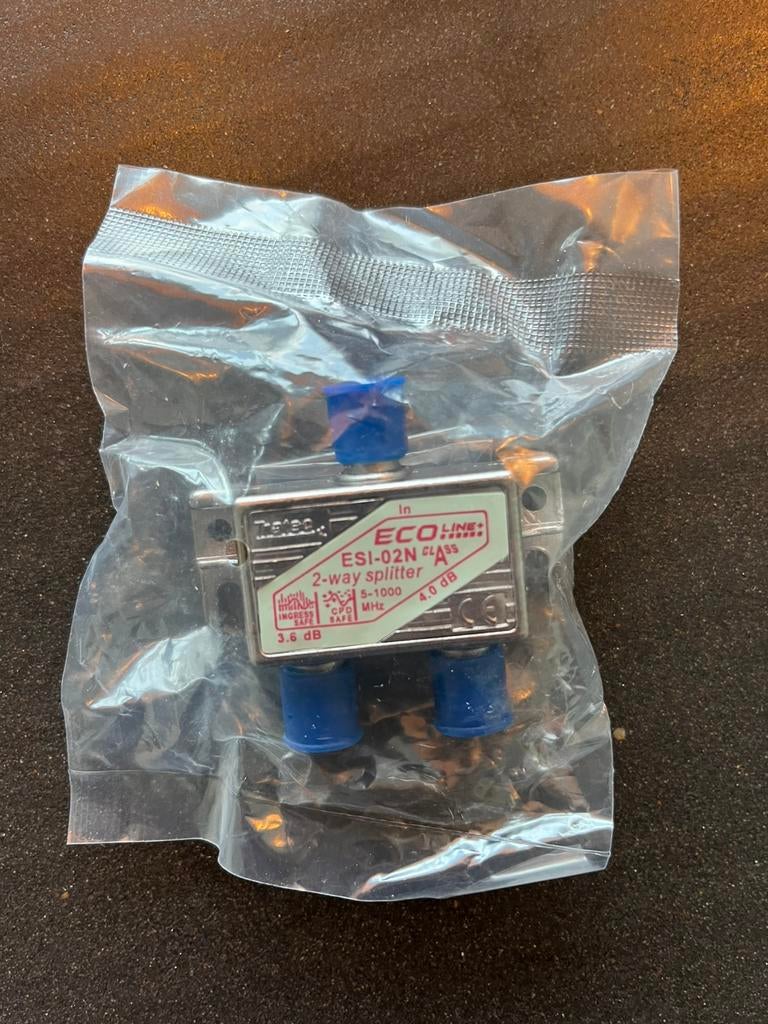 Coax splitter - nieuw, Ophalen of Verzenden, Nieuw