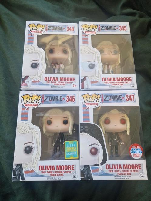 Funko Pops Izombie Olivia Moore Full Collection, Verzamelen, Poppetjes en Figuurtjes, Zo goed als nieuw, Ophalen of Verzenden